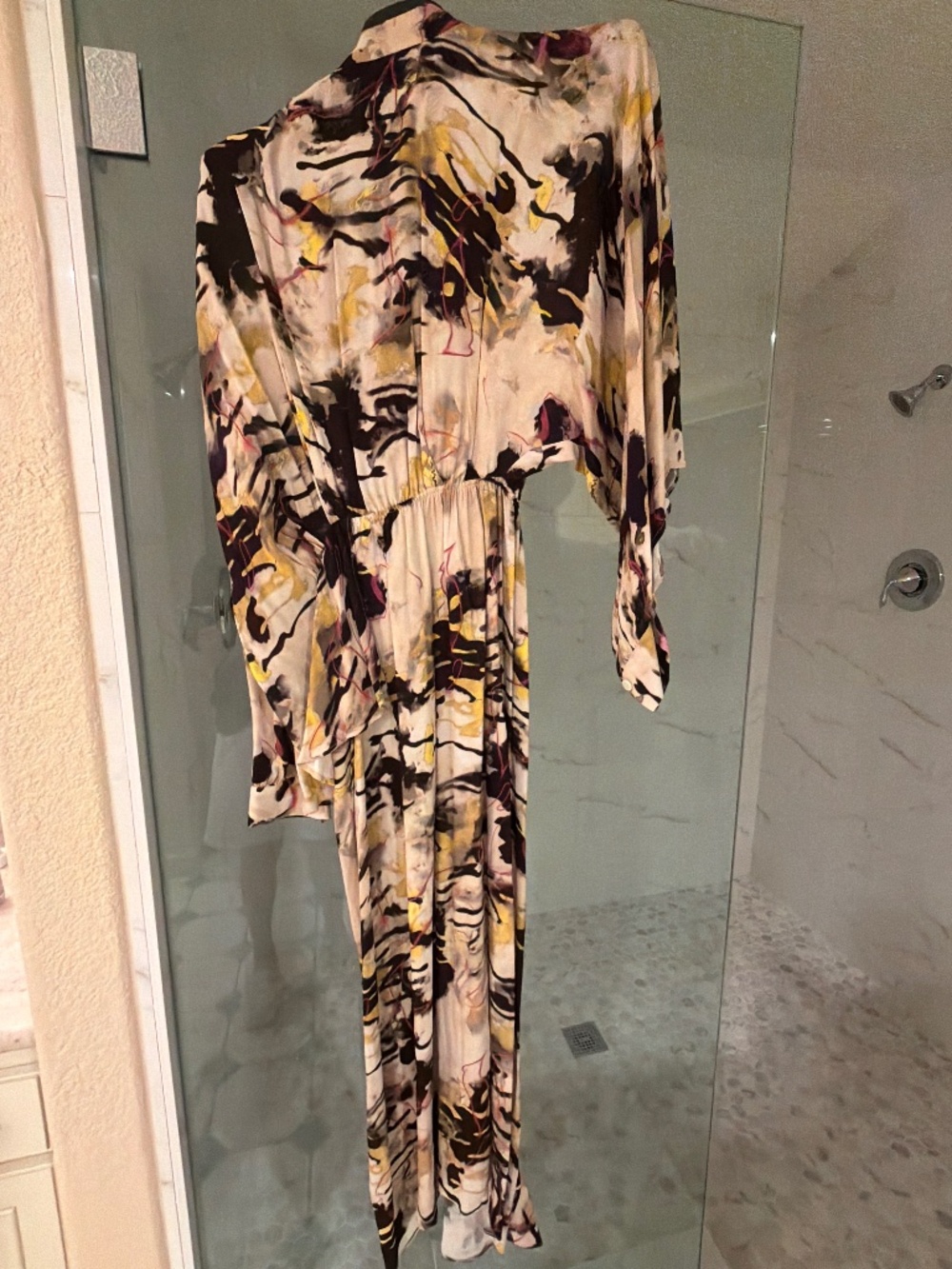 NWT Zara Abstract Print Maxi Dress | Size Small